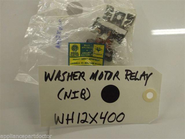 GE Washer WH12X400 Washer Motor Relay NEW IN BOX GE Washer WH12X400 Washer Motor Relay NEW IN BOX